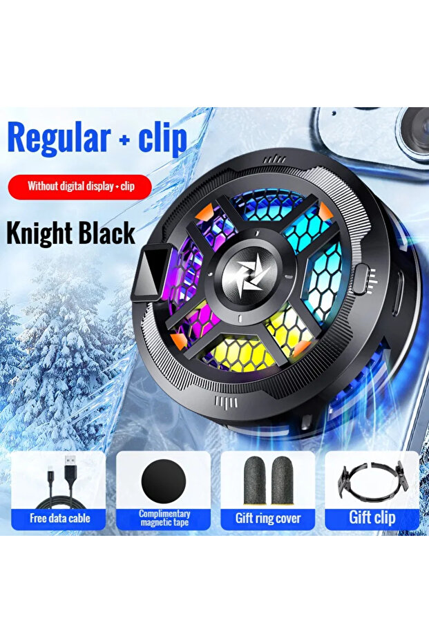 SL 18 Regular 2 Gear Adjustable Mobile Phone Semiconductor Cooling Fan Radiator 15W Magnetic Game Co
