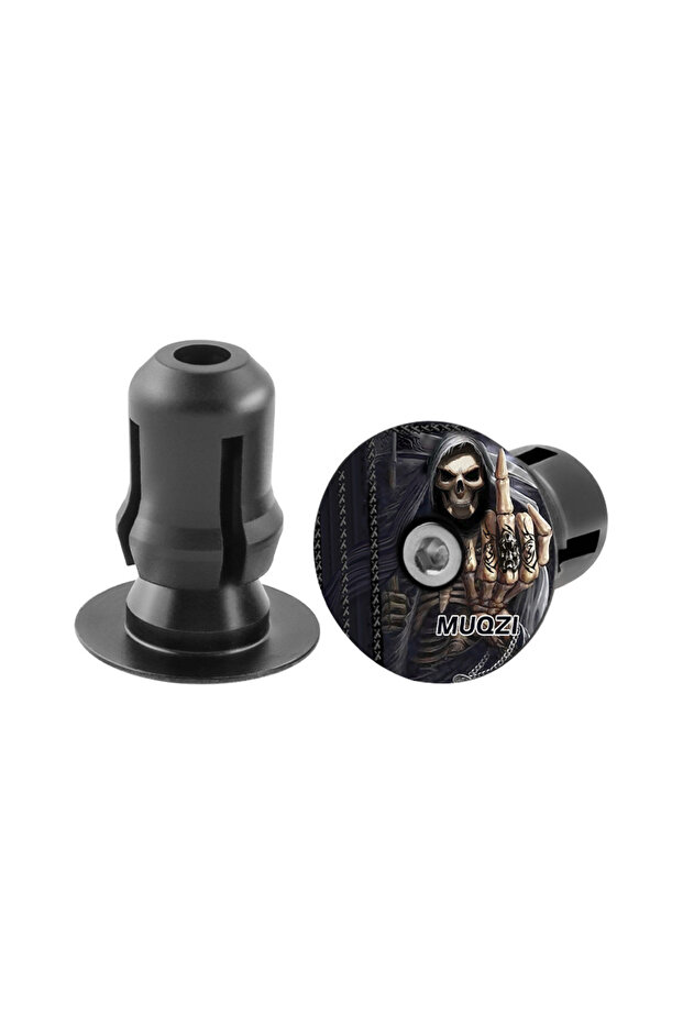 N Type MUQZI Handlebar End Plugs MTB Road Folding Bike Handle Bar End Cap Aluminum Alloy Handlebar G