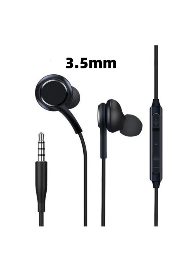 3.5mm Black Original Type C Wired Earphone For Ultra Xiaomi Huawei Samsung Galaxy S25 S24 S23 S21 S2