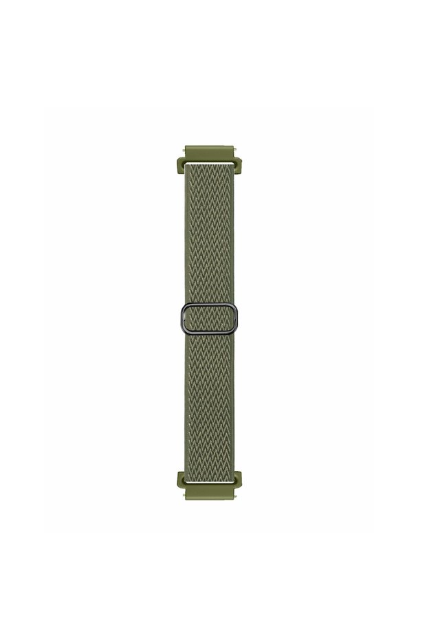 20mm W olive green 18/20/22mm Elastic Strap for Huawei GT 4 41mm46mm/Watch 4 Pro Wave Nylon Replacem