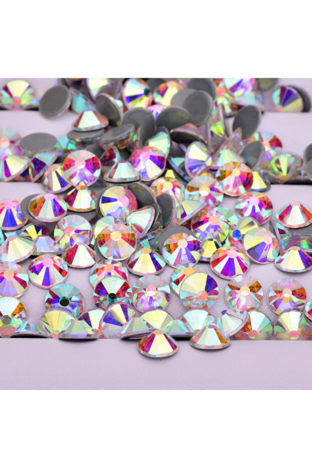 SS20 1440pcs Hotfix Crystal AB SS3 SS4 SS6 SS8 SS10 SS16 SS20 SS50 Crystal AB Hotfix Glass Rhineston