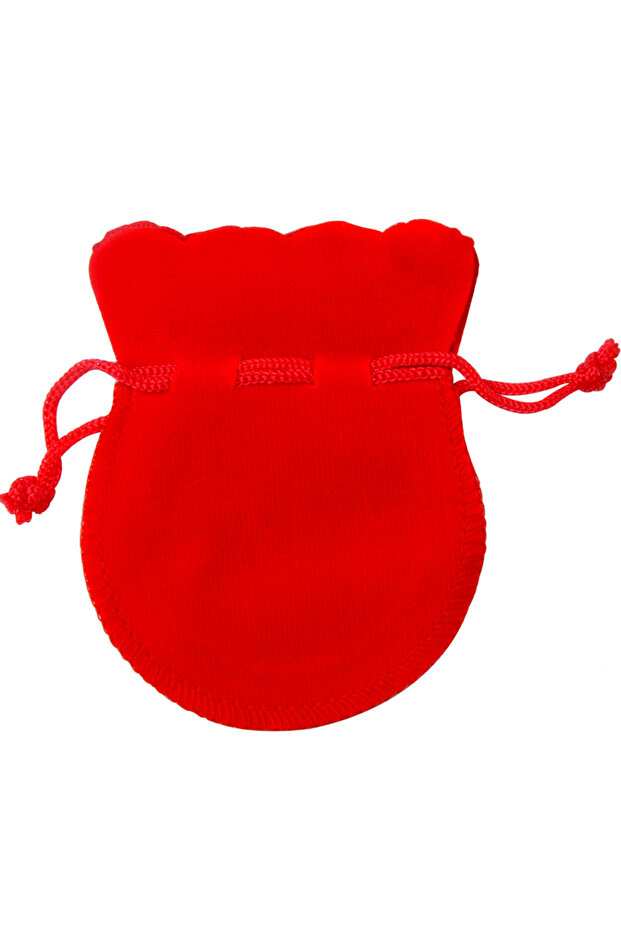7x9cm Red Chanfar 25pcs 7x9cm Velvet Bag White Red Black Pink Drawstring Pouch Calabash Shape Gift P