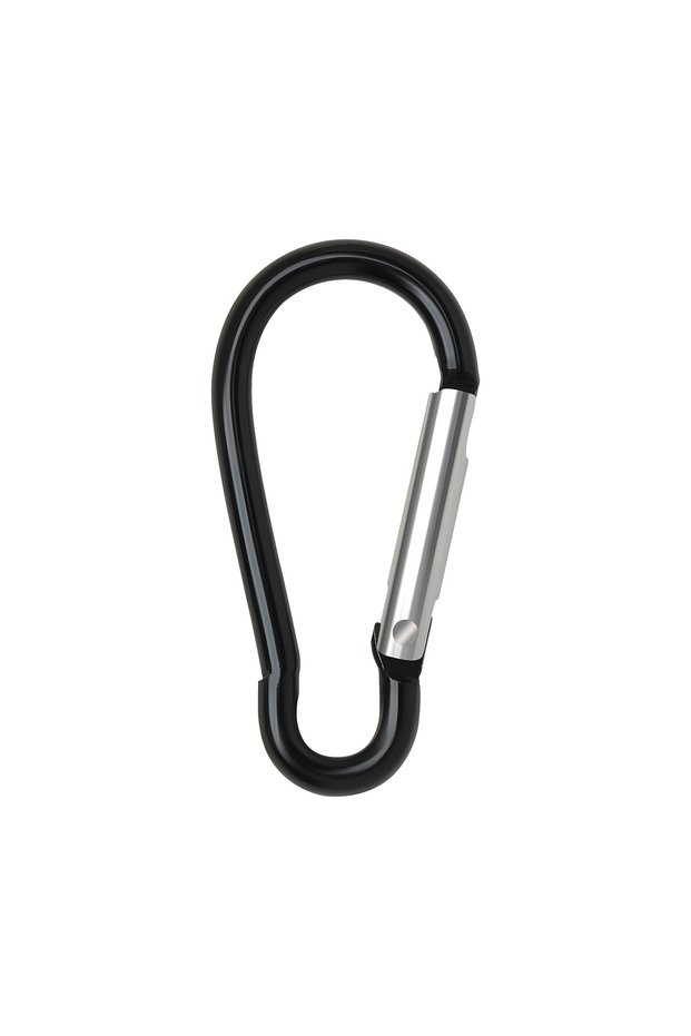 5pcs Black 5/10/50/100pcs Aluminum Carabiner Key Chain Clip Outdoor Camping Keyring Snap Hook Water