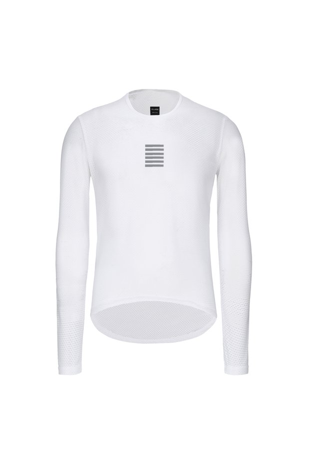 Asia-XL P01214-FG-White Rsantce 2024 Men Long Sleeve Short Sleeve Summer Cycling Undershirt Tops MTB
