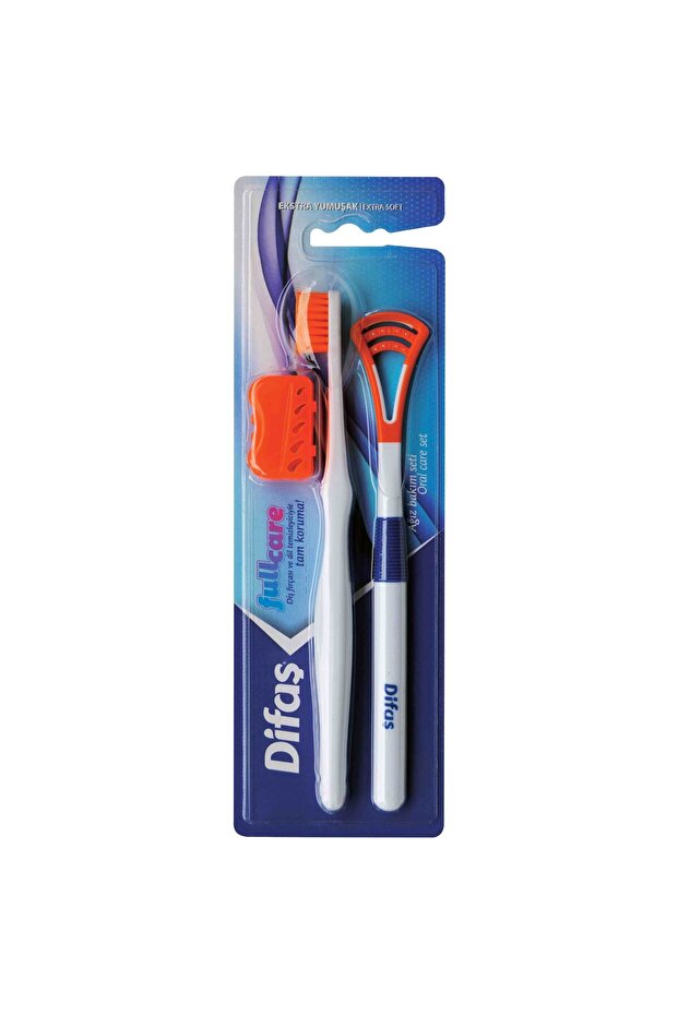 Fullcare Toothbrush and Tongue Cleaning Set Cbkshop