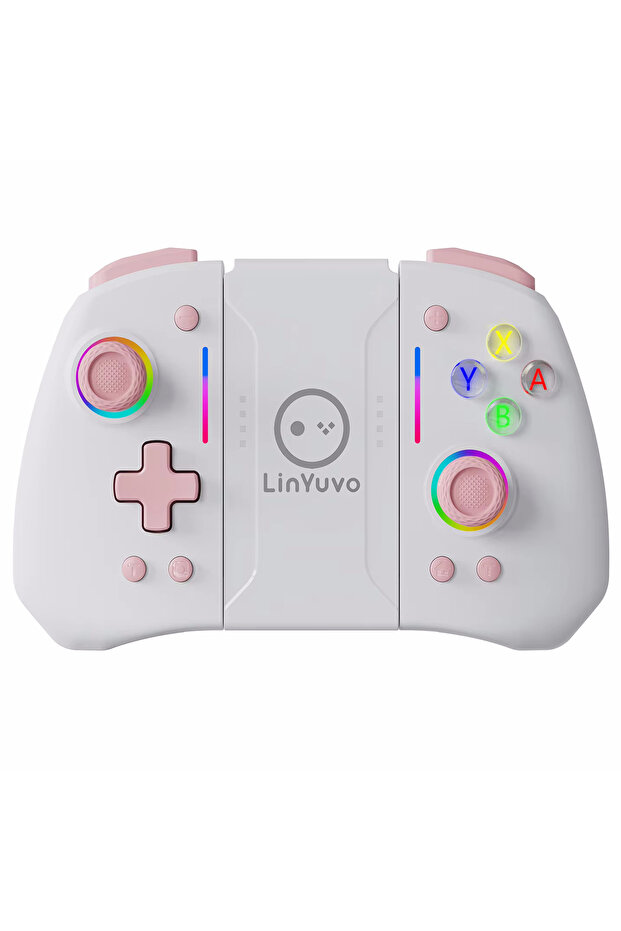 pink Wireless Bluetooth Control For Nintendo Switch & OLED & Lite Gamepad Controller Gaming Command