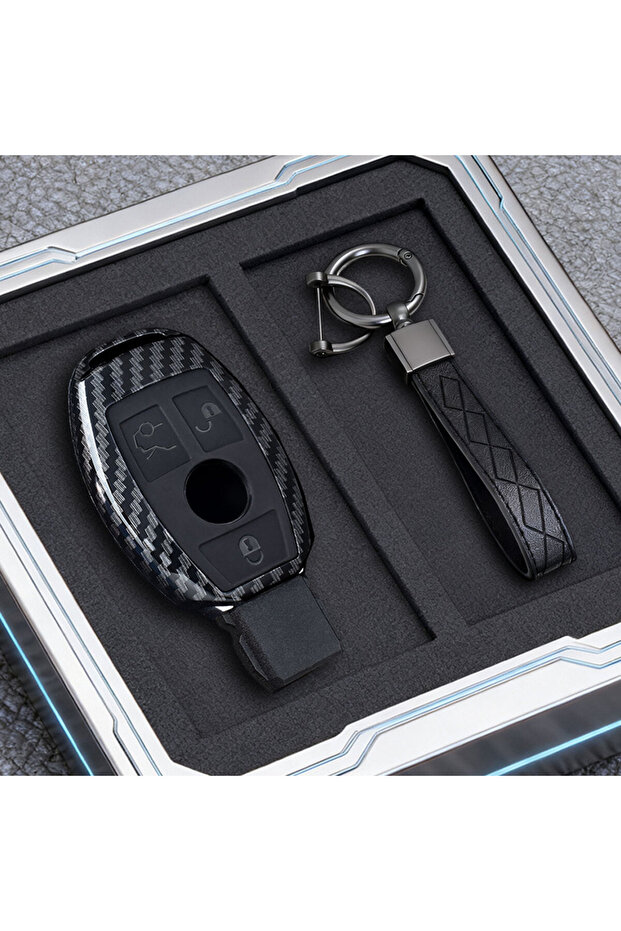 3 btn set Car Smart Key Case Cover Shell For Mercedes Benz A C E S Class GLS GLA GLK GLC CLS CLA W20