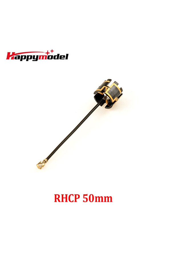 هوائي هابيموديل 5.8 جيجاهرتز كراون إل دي إس RHCP 50 ملم RHCP/LHCP لطائرات مايكرو FPV وطائرات RC FPV طويلة المدى