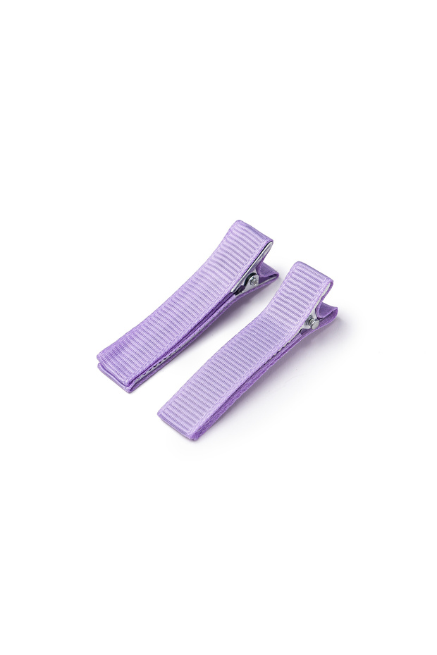 10x47mm Purple 10pcs/Lots Colored Flat Band Hairclip Ribbon Metal Hair Clips for Handmade DIY Hairpi