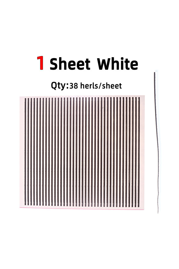 1 Sheet White 1 Sheet/8 Sheets Synthetic Peacock Quills Fly Fishing Tying Material for Nymph Bug Shr