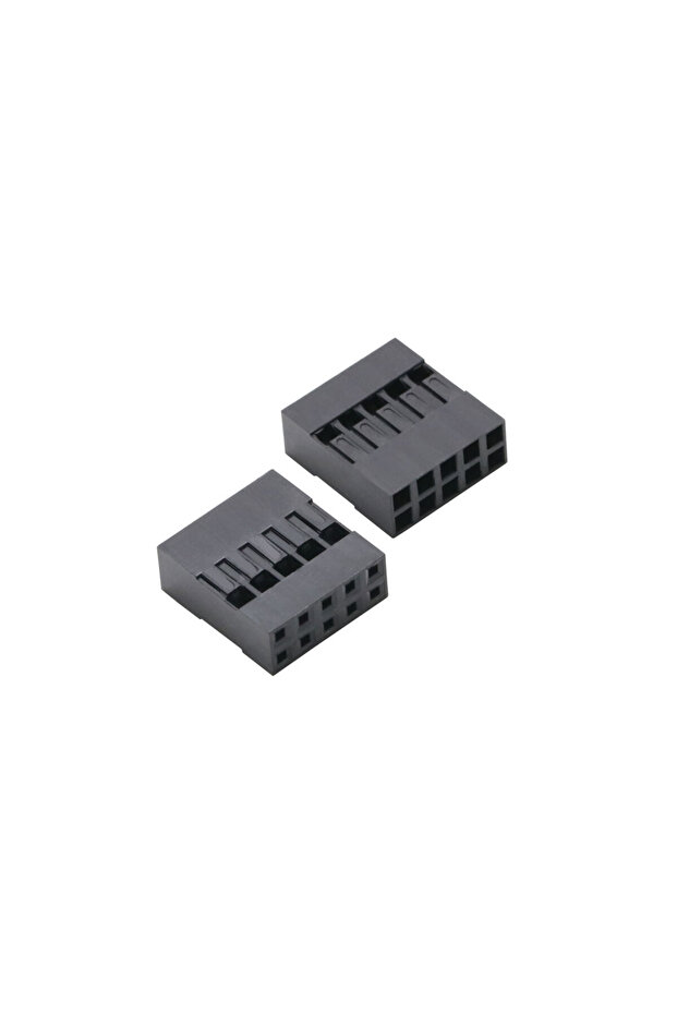 20PCS 2x5PIN 2.54mm Pitch TJC8 Double Row Dupont Plastic Shell Plug Connector 2*2P/3/4P/5P/6P/7/8P/9