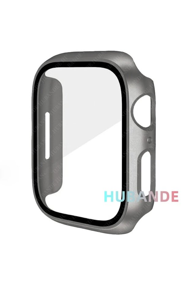Series456 SE 44MM Original Black Glass+Cover For Apple Watch case 44mm 40mm 41 42 45 mm 49mm 46mm Sc