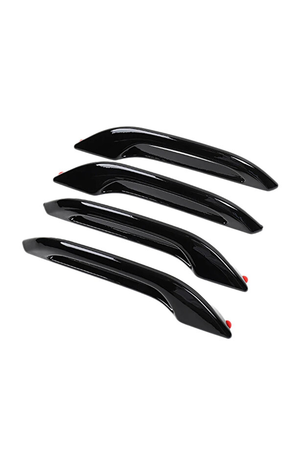 4pcs Bright black Door Handles for Tesla Model 3 Y Antifreeze Handle Stickers Patch Cover Car Modifi