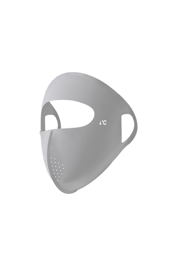 Light Gray 1/2Pcs Summer Full Face Mask Sun Protection Men Women Face Mask for Outdoor Travel Ice Se