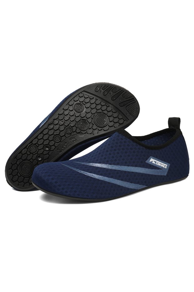 44 45 Navy Blue Diving Shoes Women Aqua Shoes Men Beach Swimming Water Sport Socks Barefoot Sneake