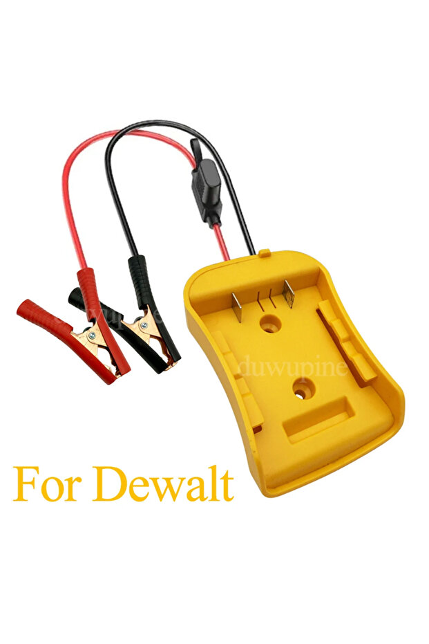 For DeWalt Car Emergency Power DIY Adapter Automotive 30A Fuse Igniter Jump Starter for Makita for M