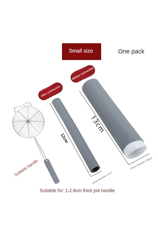 S Anti-scalding Pot Handle Heat Resistant Cover New Frying Pan Protector Hot Handle Holder Sleeve Ru