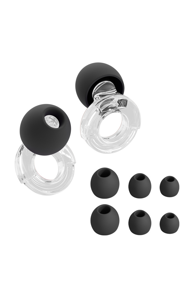 Transparent Silicone Earplugs for Swimming Sleep Noise Cancel Noise Reduction-Soundproof Reduce Dist
