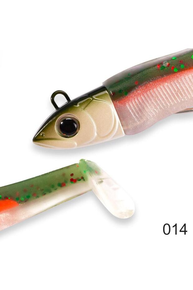 85mm jig head 12g 014 Hunthouse Barret Minnow 70/85/100/110/125/135/155mm Silicone Soft Fishing Lure