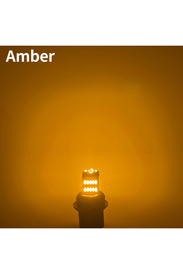 2PCS Amber 2PCS W5W T10 Led Lights Canbus 26SMD Super Bright 6000K Car Dome Reading License Plate B