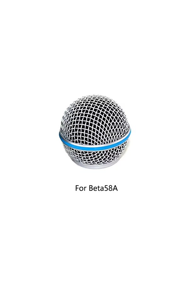 for Beta58A Replacement Microphone Head Steel Grille Ball Cover for Shure SM58 Beta58A 87A Mesh Head