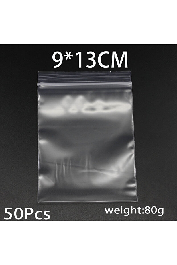 9 x 13cm-50pcs 30-100pcs/bag 4*6/5*7/6*8/7*10/8*12cm Zipped Lock Reclosable Plastic Poly Clear Bags