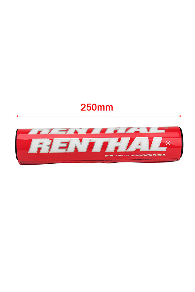 REN Red Universal 25cm Length Handlebar Pads For Renthal 7/8' Handlebar Crossbar Fit ATV Quad Dirt P