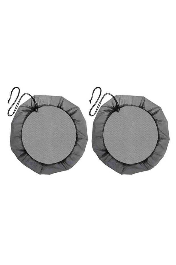 Diameter 60cm 2pcs 60/80/90/100CM Outdoor Mesh Cover Netting For Rain Barrels Water Collection Bucke
