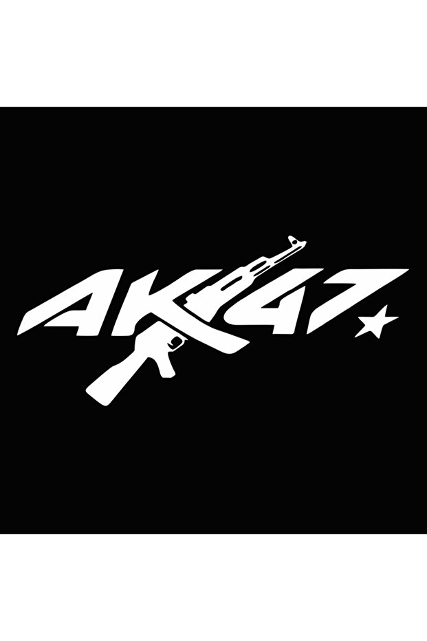15x6.5cm G093A2 white Car front and rear glass car stick triangle window sticker AK creative persona