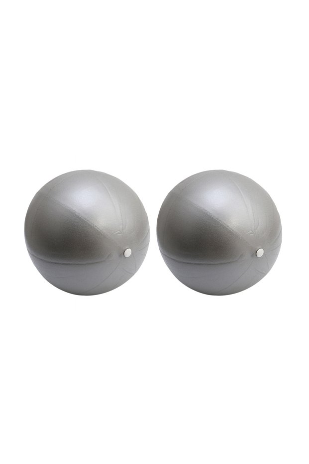2pcs-grey New 25cm Yoga Ball Exercise Gymnastic Fitness Pilates Ball Balance Exercise Gym Fitness Yo