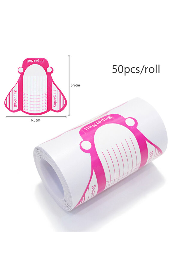 50pcs tips C 50/100pcs Nail Forms for Extension French Nail Form Tips Extend Nail Accessories All fo