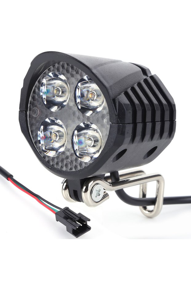 a 48V Electric Scooter LED Front Light with Horn High Brightness LED Headlight Energy Saving Easy In