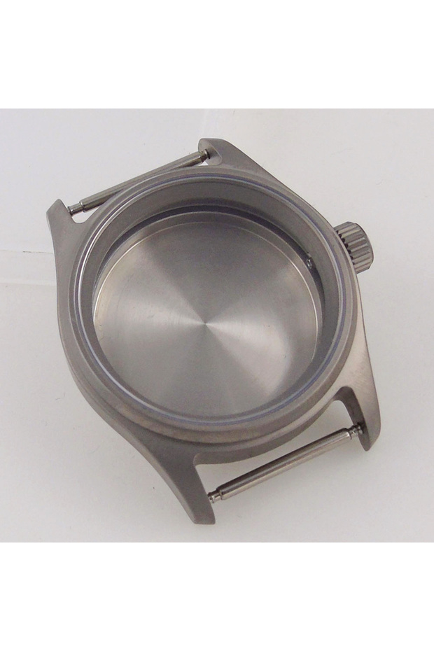 36mm NH35 case Titanium case Pilot Diving Watch Case Titanium 316L Steel for NH34 NH35 NH36 NH38 NH7