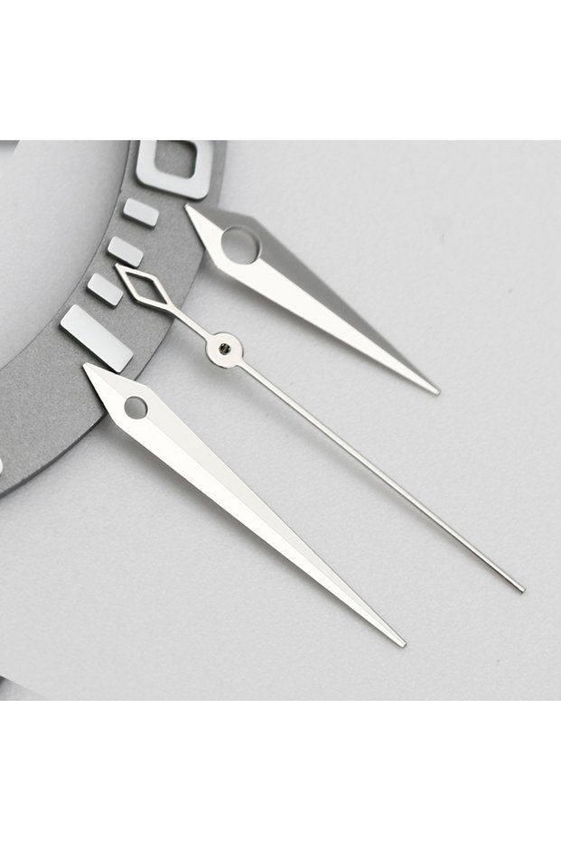 silver NH35 10*14*15mm Dauphine Aiguille Presage Cocktail Style Watch Hand Polished Hands Watch Acc