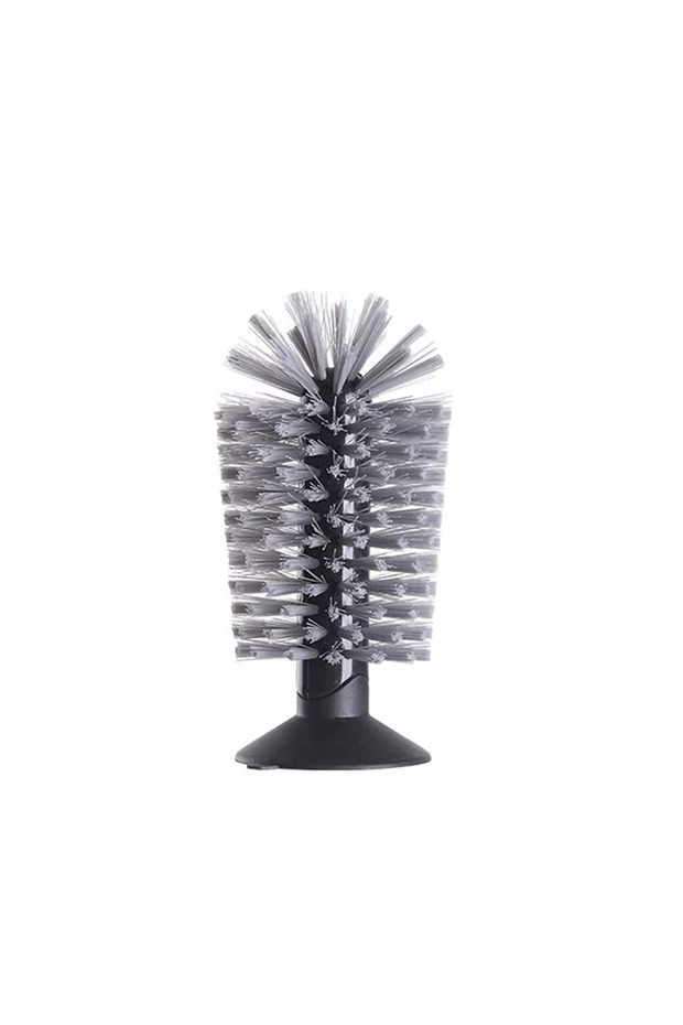 grey Cup Scrubber Glass Cleaner Lazy Bottles Brush Sink Kitchen Accessories 2 in 1 Drink Mug Wine Su