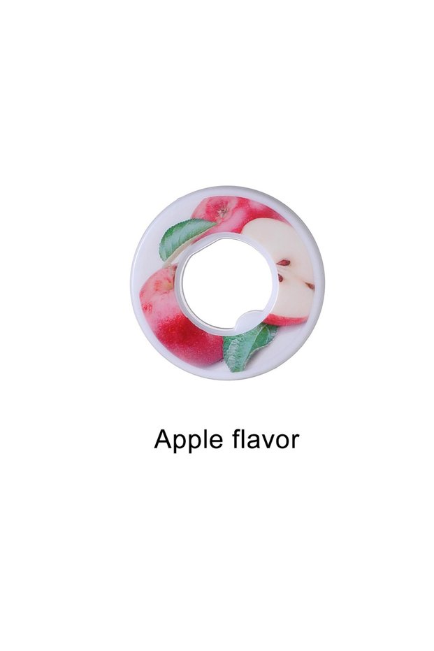 Apple flavor 1pcs Air Flavor Pods Water Bottle Flavor Caps Fruit Scent Pods for Water Bottles Sports
