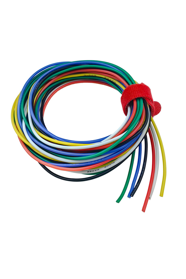 each 5ft 20 AWG 6 Color 16 18 20 22 24 26 28 30 Gauge Silicone Electrical Wire Kit 6 Color Each 5ft