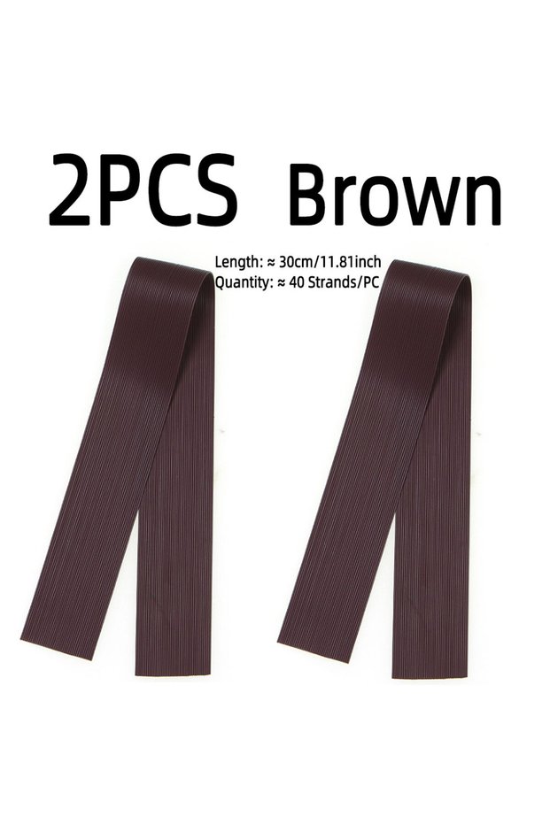 30cm 2PCS Brown 2/4pcs 30cm long Silicone Round Legs Fly Tying Material for poppers Streamers Nymph