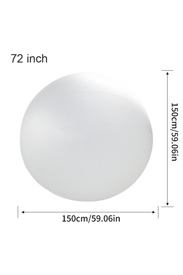 White 72 Inch Huge Balloons Giant Latex Performance Decor Balloon Party Celebration Festival Decorat