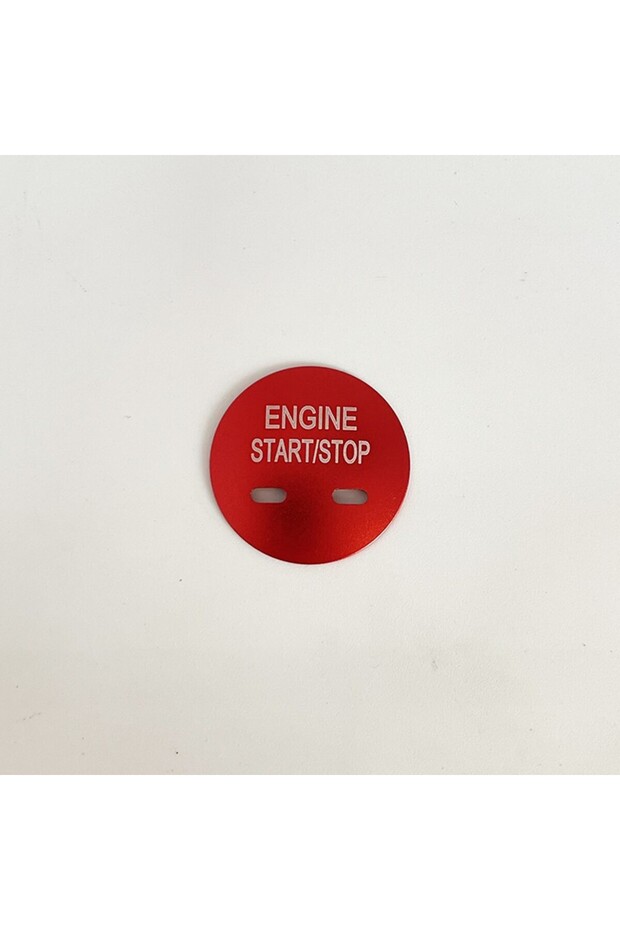 patch-red For MG MG5 MG6 ZS HS Aluminum Alloy One-button Start Trim Ignition Switch Decorative Ring