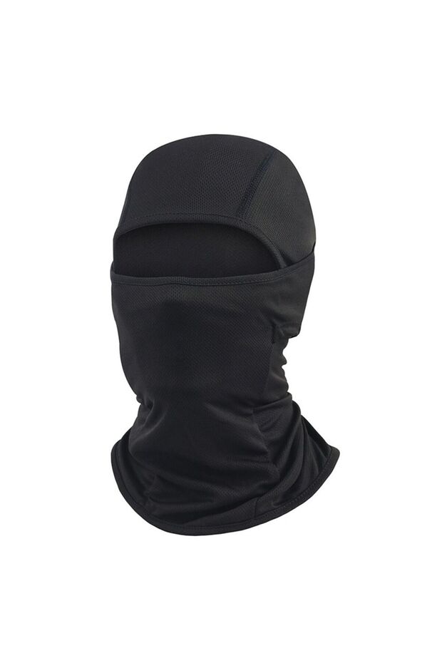 black Men Women Caps Cycling Balaclava Full Face Cover Bicycle Hat Windproof Breathable Anti-UV Moto