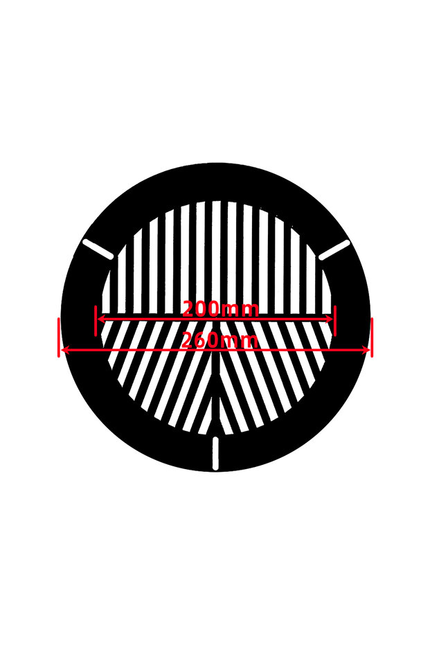 200mm-260mm EYSDON Bahtinov Mask Focusing Mask Fish Bone Plate Focus Slides for Telescopes
