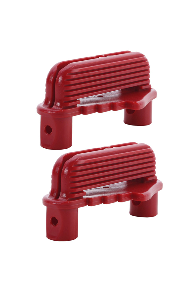 Wine Red-2PCS Center Line Gauge Finder Multifunction Drilling Positioner Marking Tool Adjustable Por