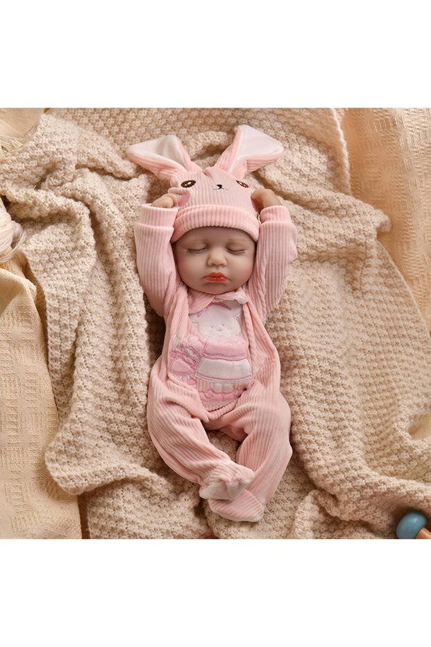 pinkrat 16 Inch Reborn Dolls For Cute 40cm Loulou Full Body Soft Vinyl Reborn Doll Lifelike Reborn D