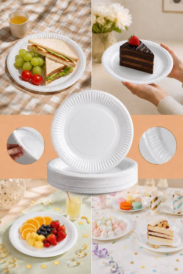 Plastik Tabak (100)'lü
