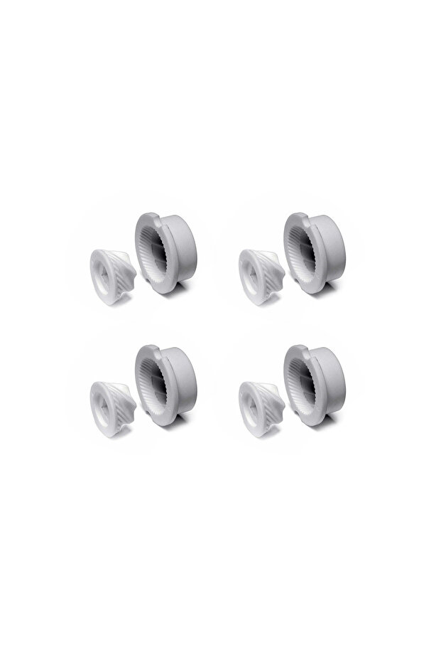 4 pcs Ceramic Grinder for Wood Salt and Pepper Mill (Conical Ceramic Burr)