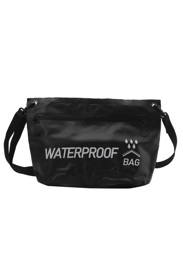 Black 5L Waterproof Dry Bag Travel Handbag Pack Wash Sack Swimming Rafting Kayaking River Trekking F