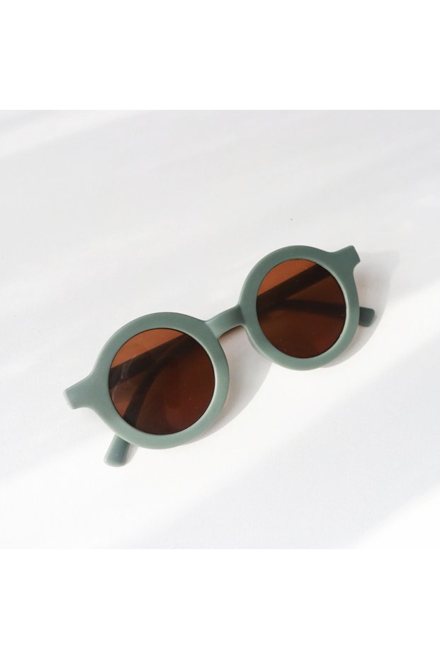 Plastic Size fits all green Cute Baby Sunglasses, Children's Sunglasses, Baby's Outdoor Photography