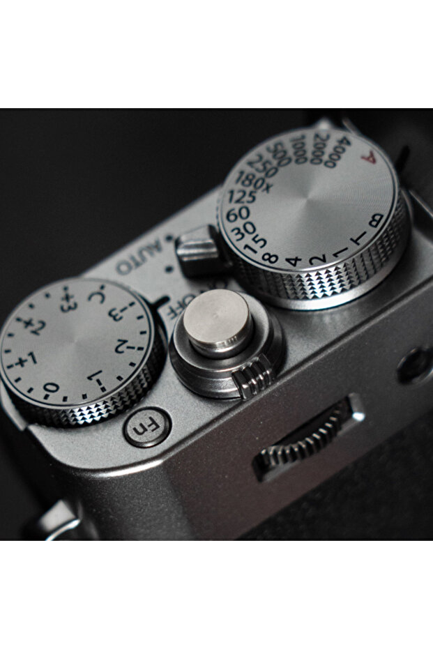 F Mini 7mm Brass White Copper Camera Shutter Release Button for Fujifilm Leica Camera Accessory