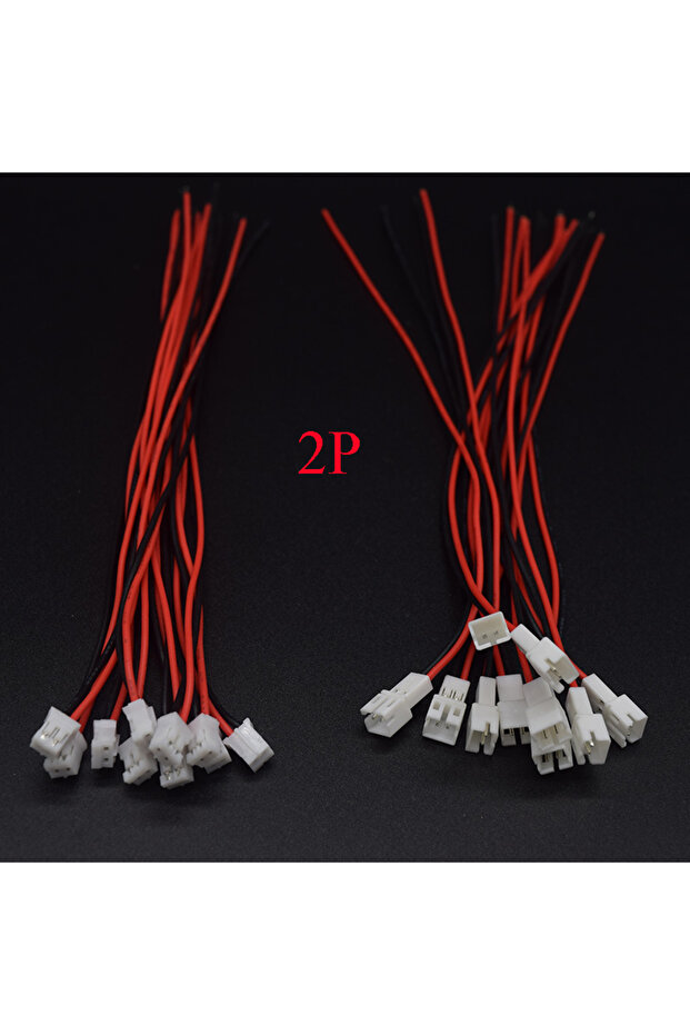 200mm Length 5 Pairs 2P 5Pairs Mini Micro JST PH Male Female Plug Connector With Wire Cables 2.0 2P